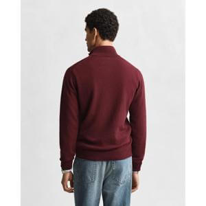 GANT Superfine Lambswool Half-Zip Sweater